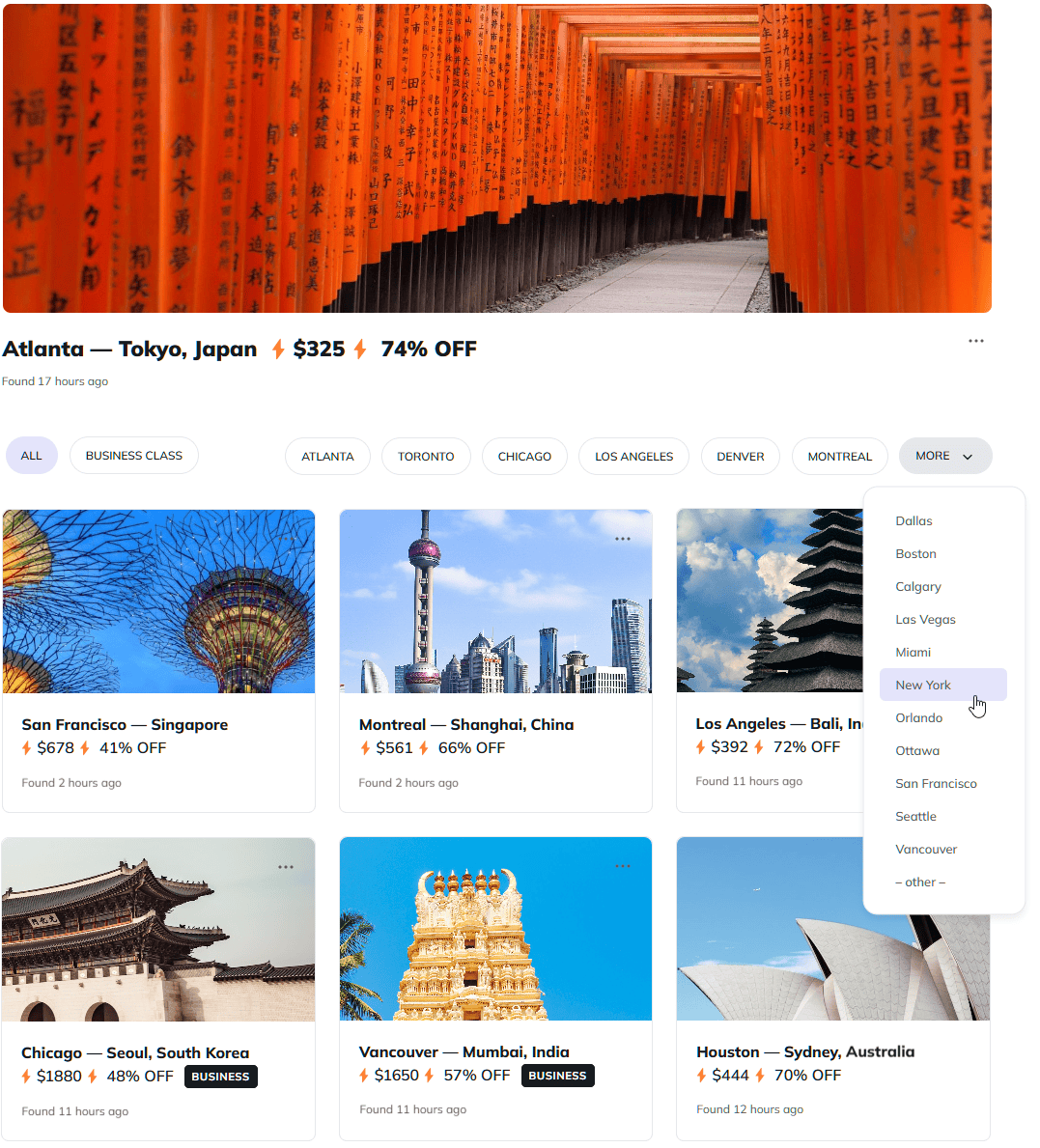 Use ATC deals platform to fly cheaper from North America to Asia Pacific