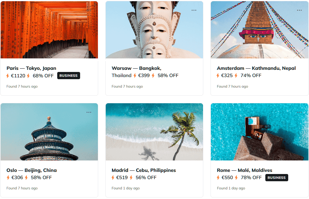 Air Traveler Club - Superdeals from Europe
