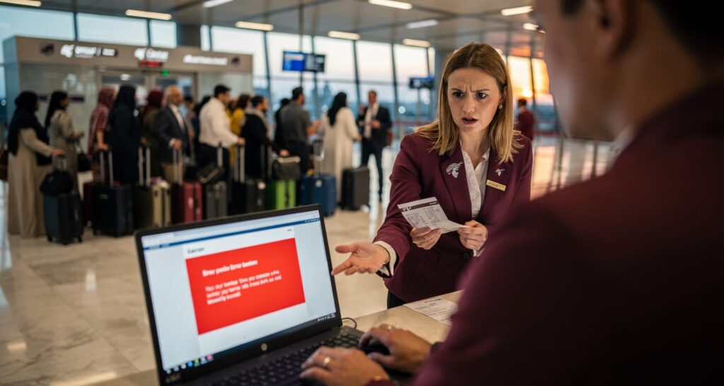 Airline schedule changes invalidate tickets, stranding passengers at check-in