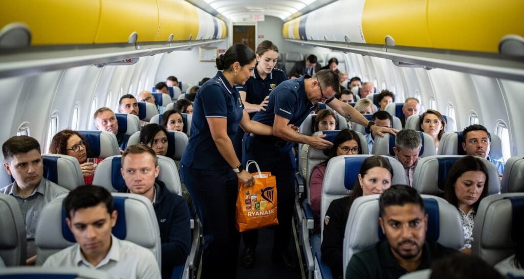 Ryanair passenger jailed for 10 months after forcing go-around on flight.