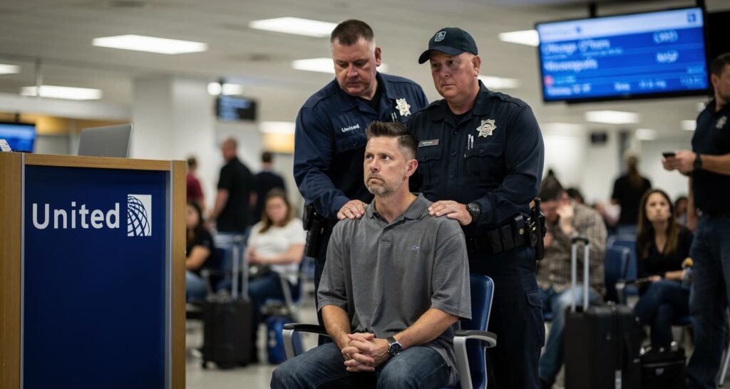 A United flight diverted to Madison after a passenger tried to breach the cockpit. 147 passengers delayed four hours.